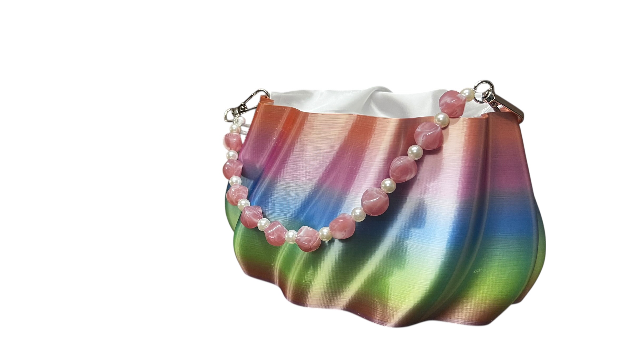 Сумочка-ракушка Радуга из 3D-печати — купить